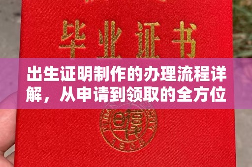 易县出生证明制作的办理流程详解，从申请到领取的全方位指南